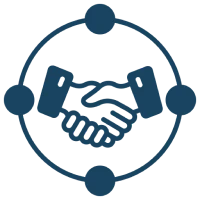 Symbol of partnership and collaboration